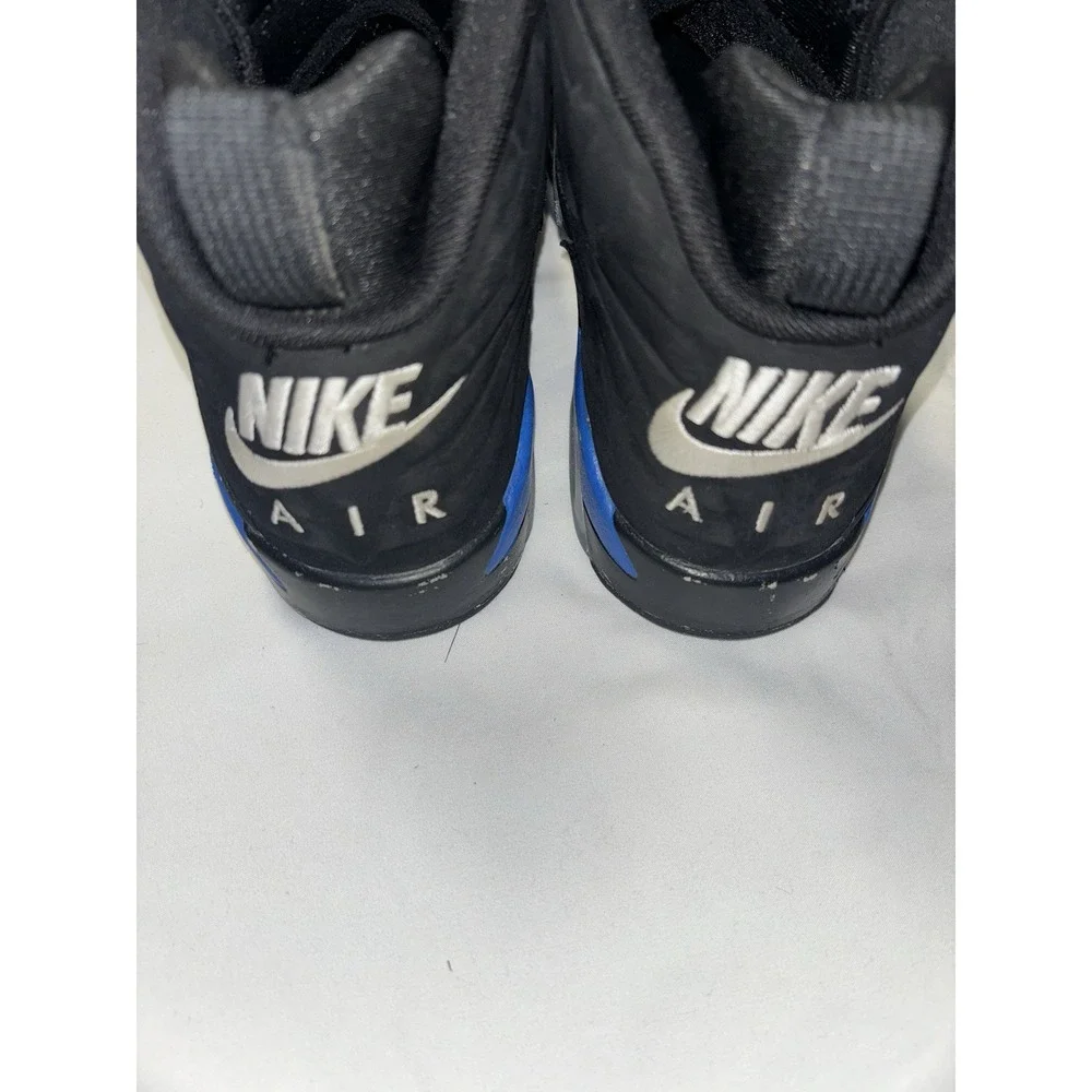 Nike Men's Jordan‎ MVP Sneakers Suede Black Blue White Size 6Y